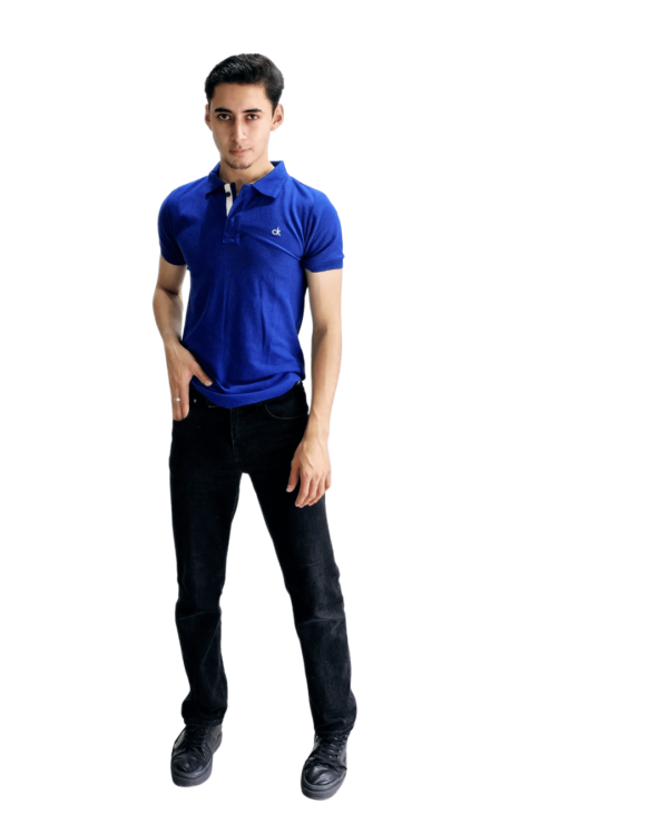 PLAYERA PREMIUM TIPO POLO BORDADA CALVIN KLEIN - Imagen 3