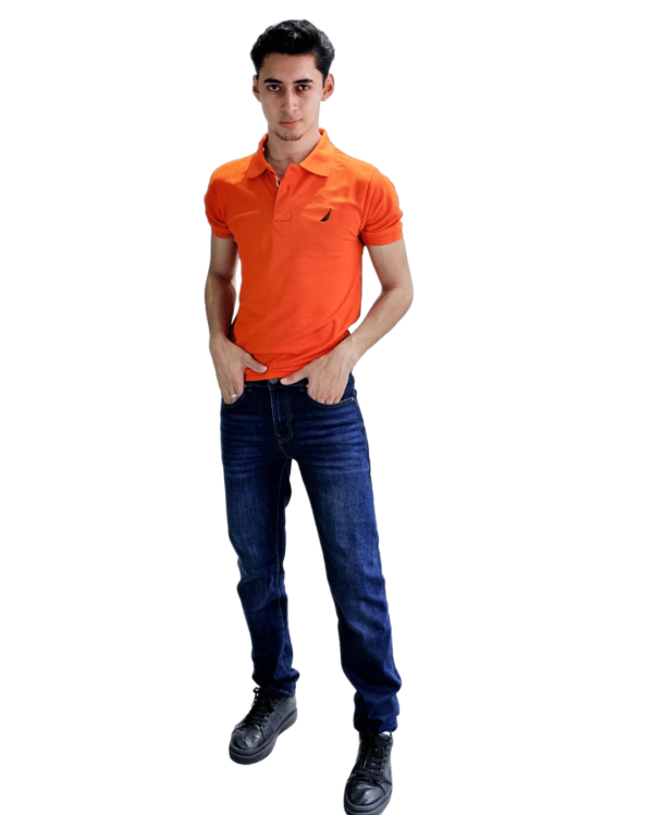 PLAYERA PREMIUM TIPO POLO BORDADA NAUTICA - Imagen 2