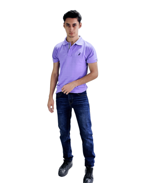 PLAYERA PREMIUM TIPO POLO BORDADA NAUTICA - Imagen 4