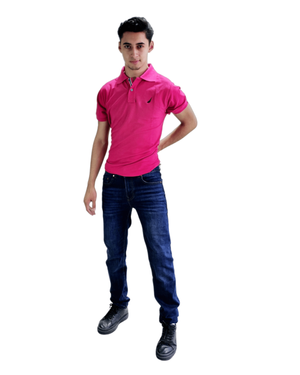 PLAYERA PREMIUM TIPO POLO BORDADA NAUTICA - Imagen 6