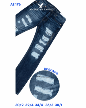 PANTALON AMERICAN EAGLE BORDADO