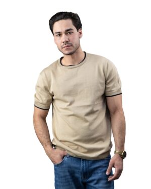 PLAYERA C/R TEJIDO