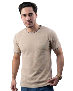 PLAYERA C/R IMPORTACION TEJIDO