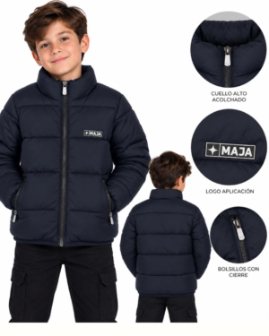 CHAMARRA ABULLONADA DE NIÑO