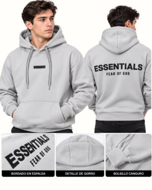 SUDADERA OVERSIZE ESSENTIALS